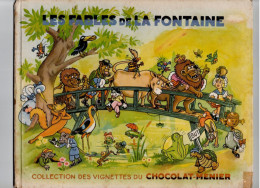ALBUM MENIER Fables De La Fontaine N°1 Images N° 1 à 91 Bien Complet Pas De Salissures  2 Scans - Menier