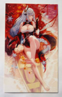 CARTE SEXY GIRL MANGA MINT PRISM Girl Waifu Genshin Impact Keqing - Other & Unclassified