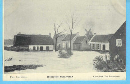Moerzeke-Nieuwstad-Molen-Moulin-Overstroming Van 1906 In De Streek Van Moerzeke,Hamme-Grembergen-Dendermonde-inondation - Hamme