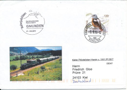 Switzerland Special Cover Gmunden Sent To Germany Bern 3-9-2010 Single Stamp BIRD - Lettres & Documents