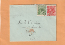 Australia Old Cover Mailed - Briefe U. Dokumente