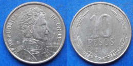 CHILE - 10 Pesos 2014 So KM# 228.2 Monetary Reform (1975) - Edelweiss Coins - Chile