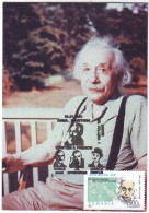 MAX 12 - 22 Albert EINSTEIN, Romania - Maximum Card - 2005 - Albert Einstein