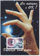 MAX 12 - 306 TOTAL ECLIPSE, Romania - Maximum Card - 1999 - Astrologie