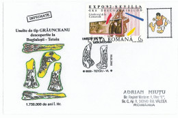 COV 09 - 566 Prehistoric Tools, Romania - Cover - Used - 2002 - Vor- Und Frühgeschichte