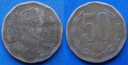 CHILE - 50 Pesos 2005 So KM# 219.2 Monetary Reform (1975) - Edelweiss Coins - Cile