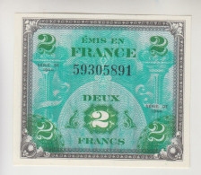 Francia, Banconota Di Occupazione Americana In Francia - 2 Francs 1944 FDS - Sonstige & Ohne Zuordnung