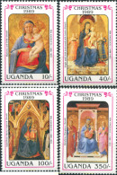 722870 MNH UGANDA 1989 NAVIDAD - Ouganda (1962-...)