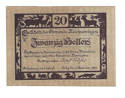 **notgeld Austria Reichraming 20 Heller   829f - Oesterreich