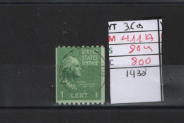 PRIX FIXE Obl 369 YT 411A MIC SCO GIB George Washington  1938 Etats Unis 58A/02 - Used Stamps