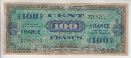 Francia, Banconota Di Occupazione Americana In Francia - 100 Francs 1944 - Otros & Sin Clasificación