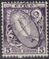 1940 Irland -  Éire ° Mi:IE 78AI, Sn:IE 113, Yt:IE 85, Sword Of Light - Used Stamps