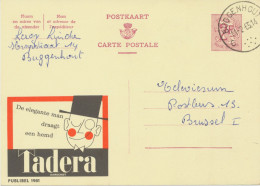 BELGIUM VILLAGE POSTMARKS  BUGGENHOUT C SC With Dots 1965 (Postal Stationery 2 F, PUBLIBEL 1981) - Postmarks - Points