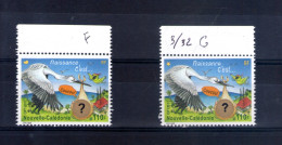 Nouvelle Caledonie. Timbres De Naissance. 2017 - Neufs