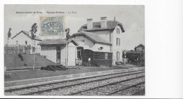 CPA - SANCY-TRIEUX - LA GARE - Bassin Minier De Briey - Briey