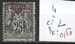 LEVANT FRANCAIS 4 Oblitéré Côte 2 € - Used Stamps