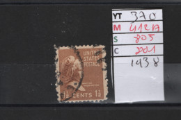 PRIX FIXE Obl 370 YT 412A MIC 805 SCO 801 GIB Martha Washington 1938 Etats Unis 58A/02 - Used Stamps