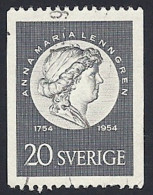 Schweden, 1954, Michel-Nr. 394, Gestempelt - Oblitérés