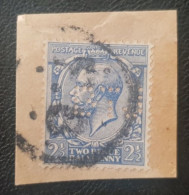 GB England Used Perfin Stamp - Gezähnt (perforiert)