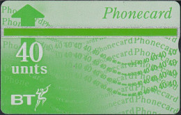 UK - British Telecom L&G  BTD033 - 7th Issue Phonecard Definitive - 40 Units - 149B - BT Definitive Issues