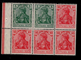Deutsches Reich Heftchenblatt 9 MLH Falz * Mint - Postzegelboekjes & Se-tenant