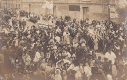 Real Photo Aviles Asturias Oviedo  Procesion Entierro Del Christo Circulada A Santiago De Cuba - Asturias (Oviedo)