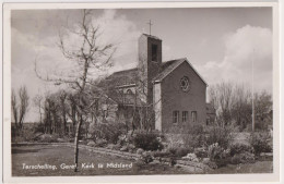 Terschelling 1963; Geref. Kerk Te Midsland - Gelopen. (Jeen De Vos, Midsland-Terschelling) - Terschelling