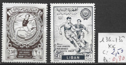 LIBAN 134-135 ** Côte 2.50 € - Liban