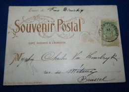 LA GILEPPE -  Souvenir Postal   -  1901 - Gileppe (Barrage)