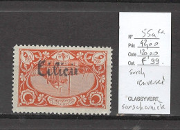 Cilicie - Yvert 55a** - SURCHARGE RENVERSEE - Sans Charniere - Unused Stamps