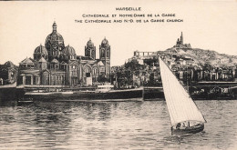 FRANCE - Marseille - Vue Sur La Cathédrale Et Notre Dame De La Garde - Carte Postale Ancienne - Unclassified