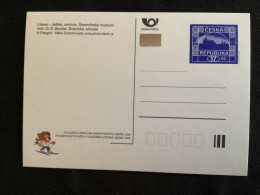 2009 CPH 11 Neuf Verso Hradcany Mucha Bleu 17 CZK Championnat Du Monde De Ski Nordique Liberec - Cartes Postales