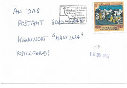 0503y: Österreich 1991, Bedarfsbrief Mit Der Marke Alfons Walde - Covers & Documents