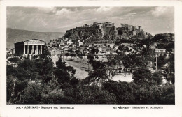 GRÈCE - Athènes - Théseion Et Acropole - Carte Postale - Grèce