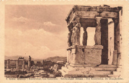 GRÈCE - Athènes - Erechthéion - Les Cariatides - Carte Postale Ancienne - Grèce