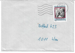 0503w: Österreich 1991, Bedarfsbrief Mit Der Marke Dr. Bruno Kreisky SPÖ - Lettres & Documents