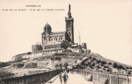 FRANCE - Marseille - Vue Sur La Cathédrale Et Notre Dame De La Garde - Carte Postale Ancienne - Unclassified