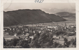 E3980) ST. VEIT A. D. GLAN - Kärnten - S/W FOTO AK - Alt !! Häuser U. Kirche - St. Veit An Der Glan