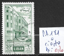 LIBAN PA 181 Oblitéré Côte 0.70 € - Lebanon