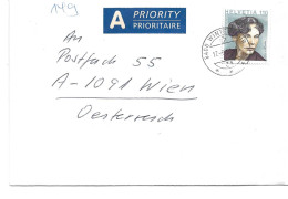 0503s: Bedarfsbrief Mit Europa Cept Nach Wien Gelaufen - Lettres & Documents