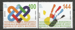 NMK 2023-10 EUROPA CEPT, NORTH MACEDONIA, 2v, MNH - 2023