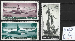 LIBAN PA 193 à 95 * Côte 4.50 € - Réfugiés