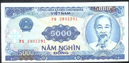 VIET-NAM * 5.000 Dong * 1988 * Etat/Grade SUP/XXF * - Yémen