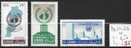 LIBAN PA 214 à 16 ** Côte 3.50 € - Lebanon