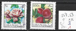 LIBAN PA 558-59 Oblitéré & ** Côte 3 € - Liban