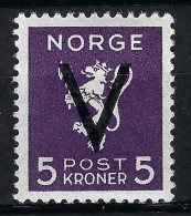 NORVEGE Ca.1941: Le ZNr. 253 Neuf* - Oblitérés