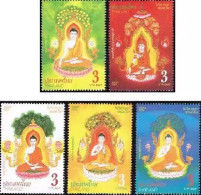 Thailand 2023 Vesak 5v Mint - Thailand