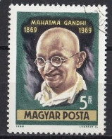HUNGARY 2544,used,falc Hinged - Mahatma Gandhi