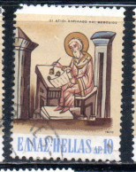 GREECE GRECIA HELLAS 1970 ST. CYRIL AND METHODIUS WHO TRANSLATE BIBLE IN SLAVONIC 10d USED USATO OBLITERE' - Usati