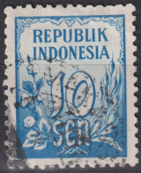 1951 Indonesien ° Mi:ID 78C, Sn:ID 373, Yt:ID 32, Rice And Cotton - Indonésie